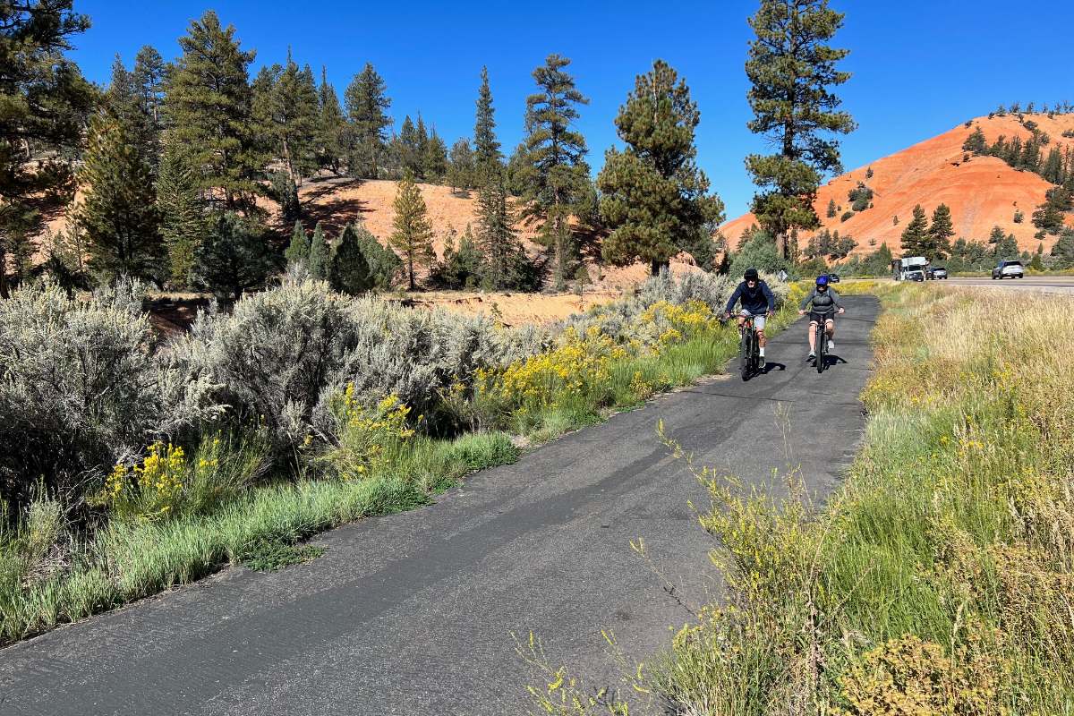 Red canyon Bicycle Trail